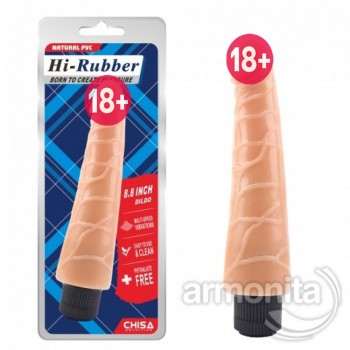 Hi-Rubber Ten Rengi Yumuşak Doku 8.8 inch Vibratör 